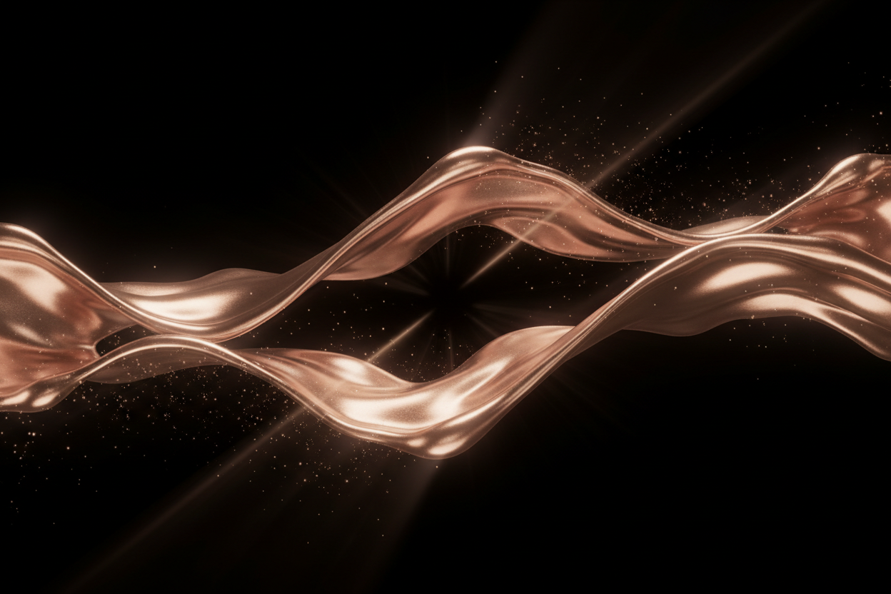 WithinMe Beauty Rose Gold Abstract Hero